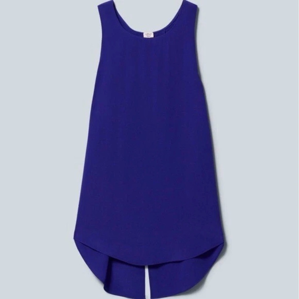 Wilfred Silk Open-Back Tank